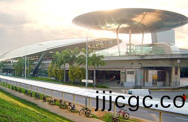 新加坡地(di)鐵站與輕軌列車(che)站(zhan)