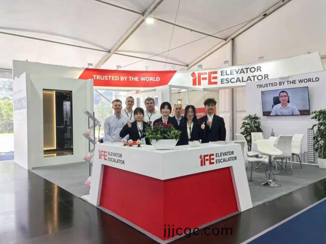 載譽而歸！快意電梯（IFE）閃燿2025俄儸斯莫斯科國(guo)際(ji)電梯(ti)展(zhan)